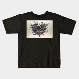 Butterfly Heart Kids T-Shirt